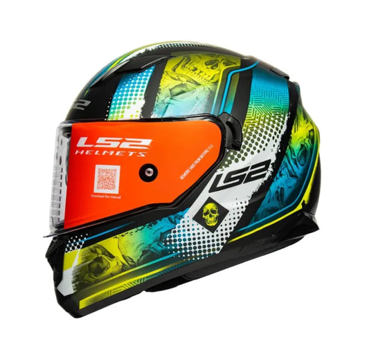 FF320 STREAM EVO MARA BLACK HI-VIS YELLOW (D-RING)