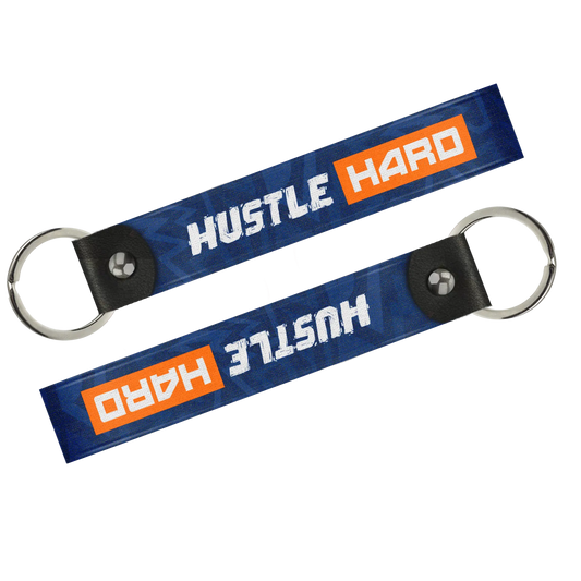 Hustle Hard Keytag