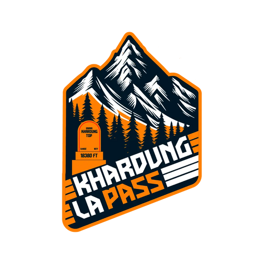 Khardung La Pass Fridge Magnet