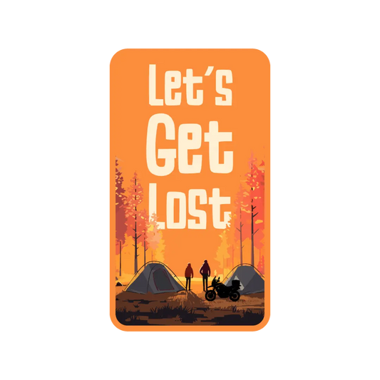 Let’s Get Lost Sticker