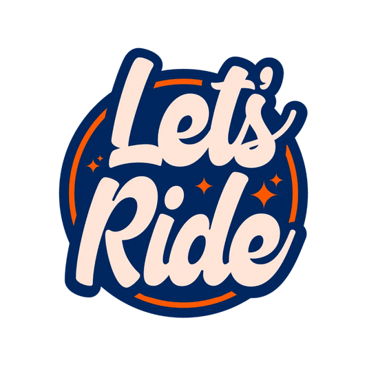 Let’s Ride Sticker