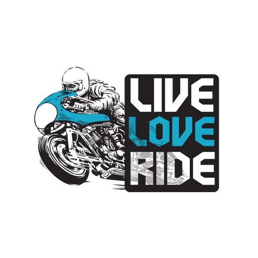 Live Love Ride Sticker