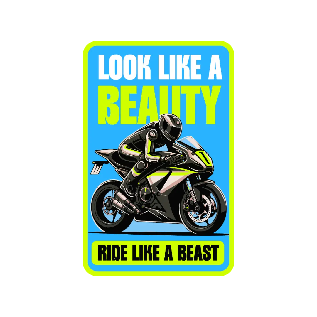 Look Like A Beauty Sticker