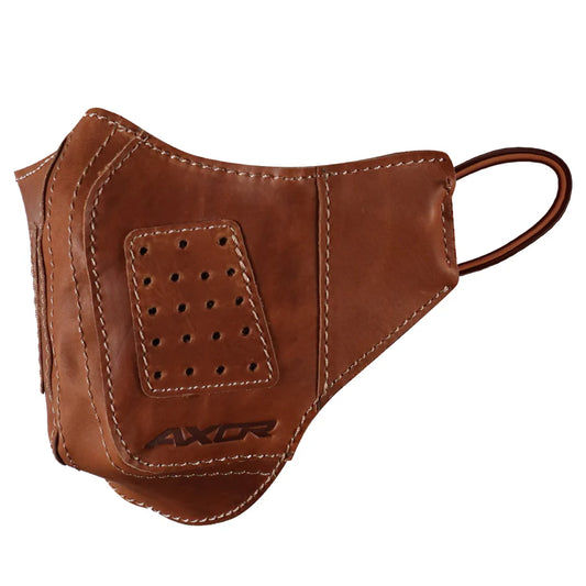 BROWN Axor Nux Leather Mask