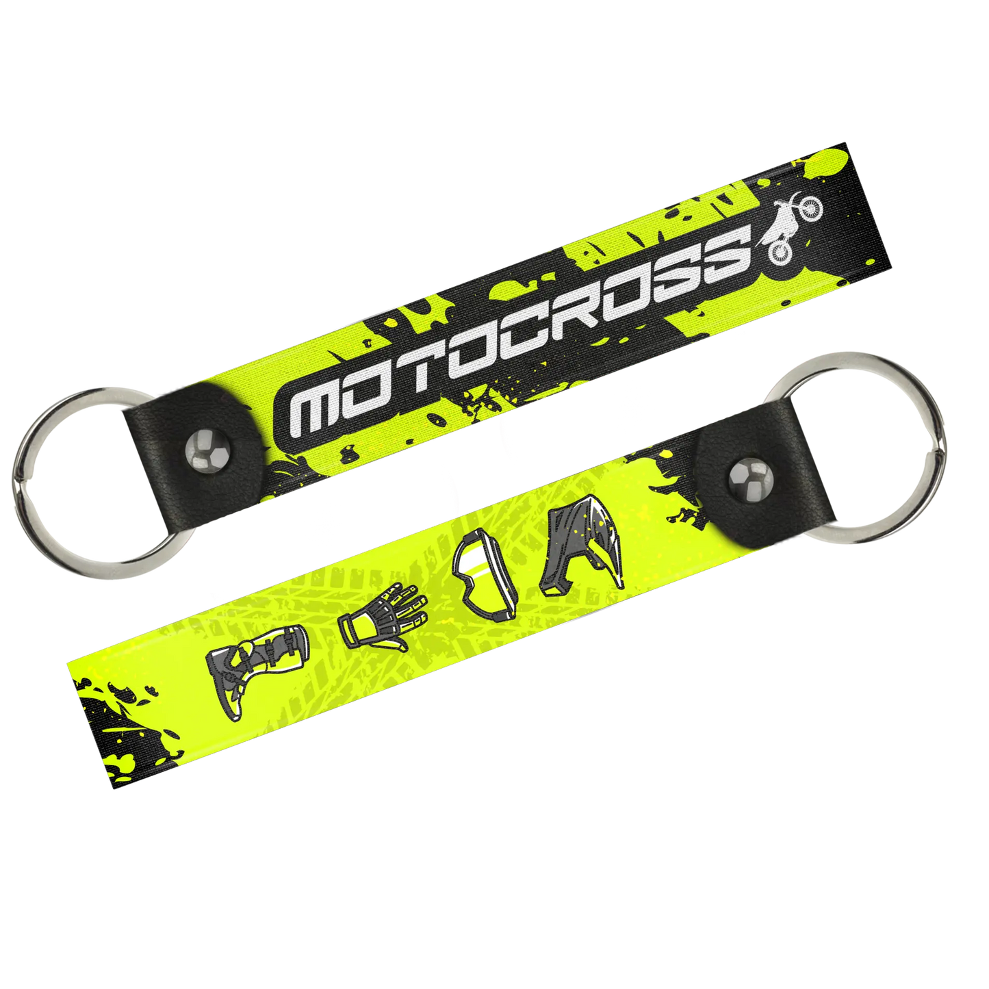 Motocross Keytag