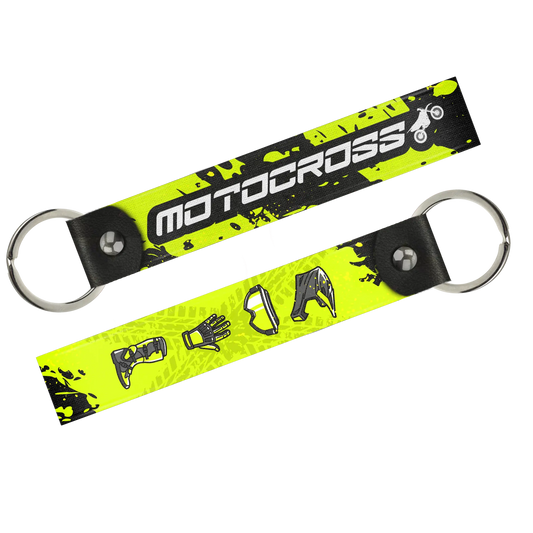 Motocross Keytag