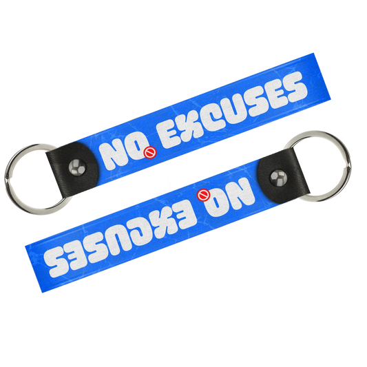 No Excuses Keytag