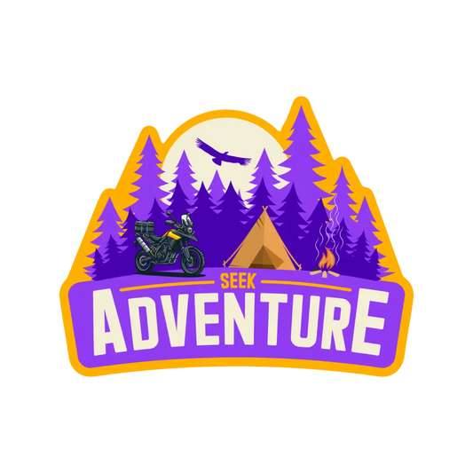 Seek Adventure Sticker